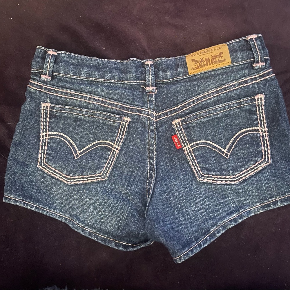 Girls Levi’s Shorty Shorts, size 6x